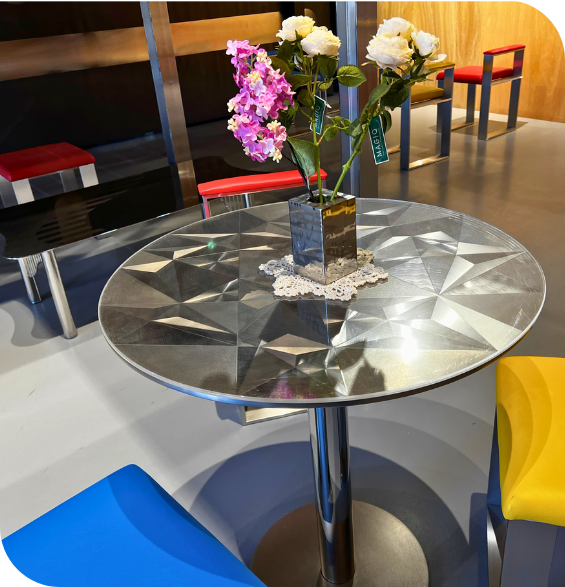 Titanium Art Grinding Table