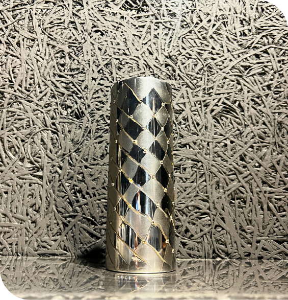 Stainless Art Grinding Vase